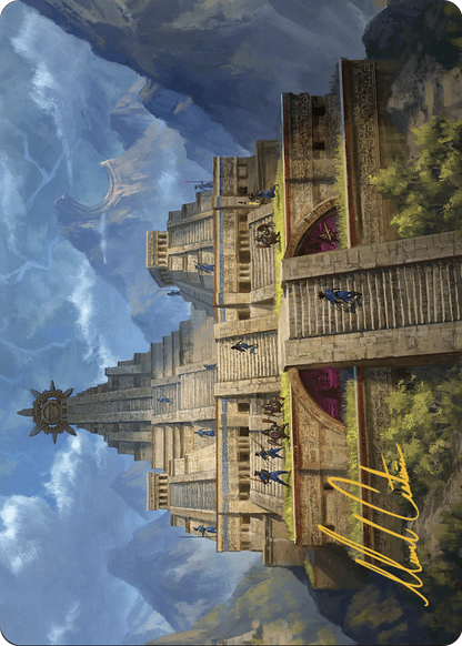 Barracks of the Thousand // Barracks of the Thousand  [The Lost Caverns of Ixalan Art Series] (Borderless) Foil