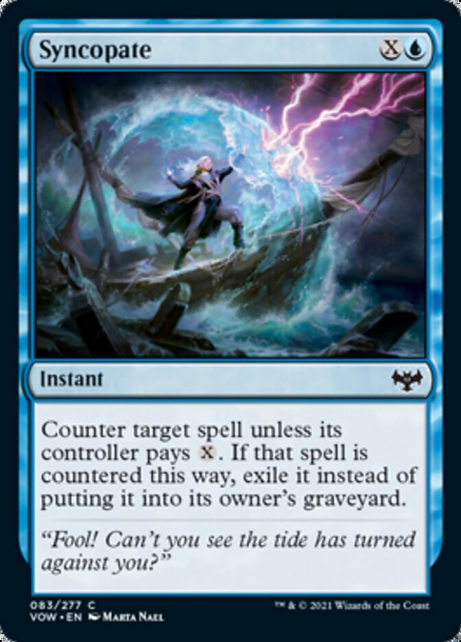 Syncopate [Innistrad: Crimson Vow] Foil