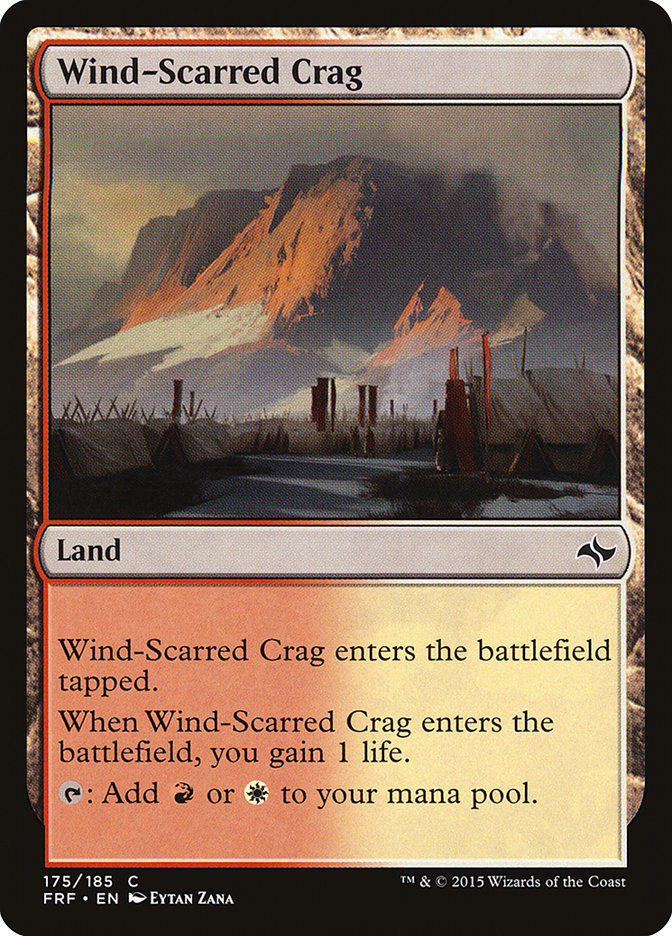 Wind-Scarred Crag [Fate Reforged] Foil