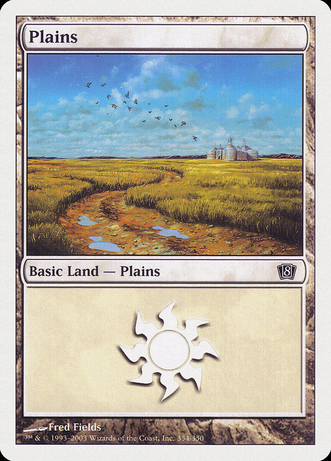 Plains (334) [Eighth Edition] Foil
