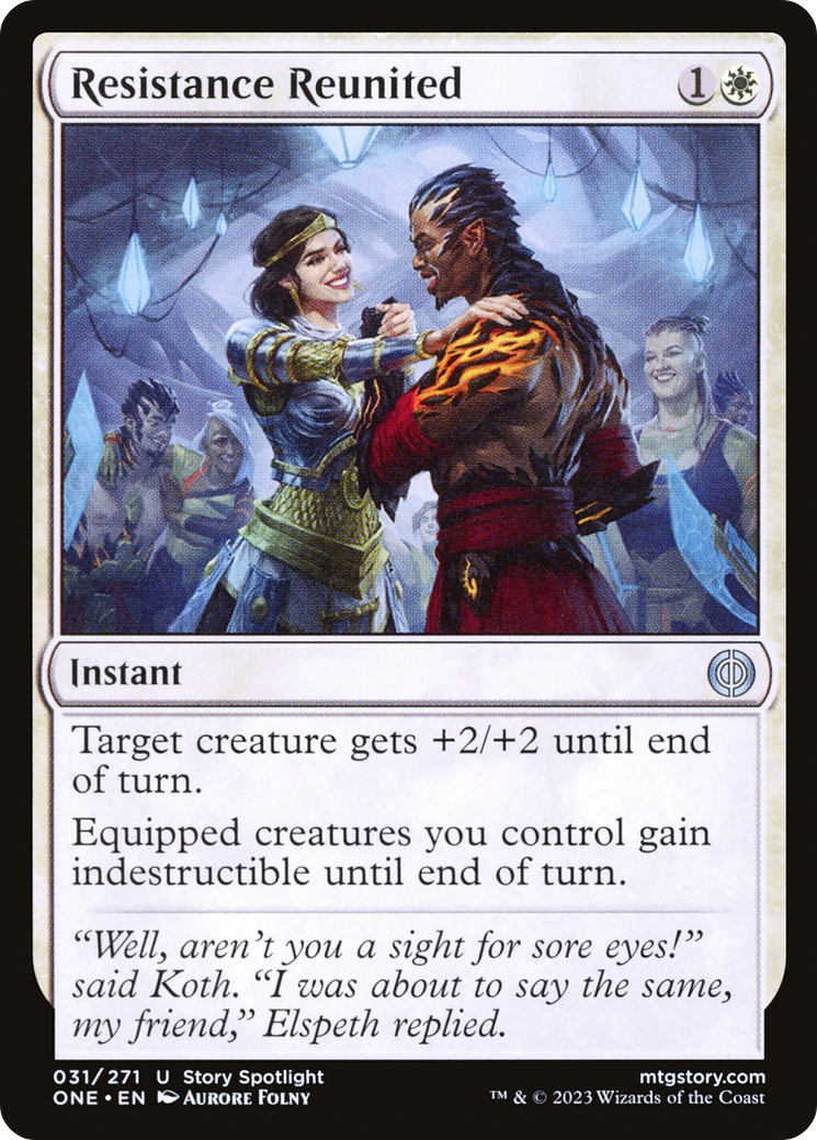 Resistance Reunited [Phyrexia: All Will Be One] Foil