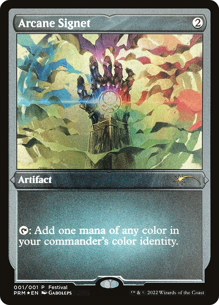 Arcane Signet  [30th Anniversary Misc Promos] Etched Foil