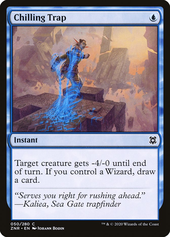 Chilling Trap [Zendikar Rising] Foil