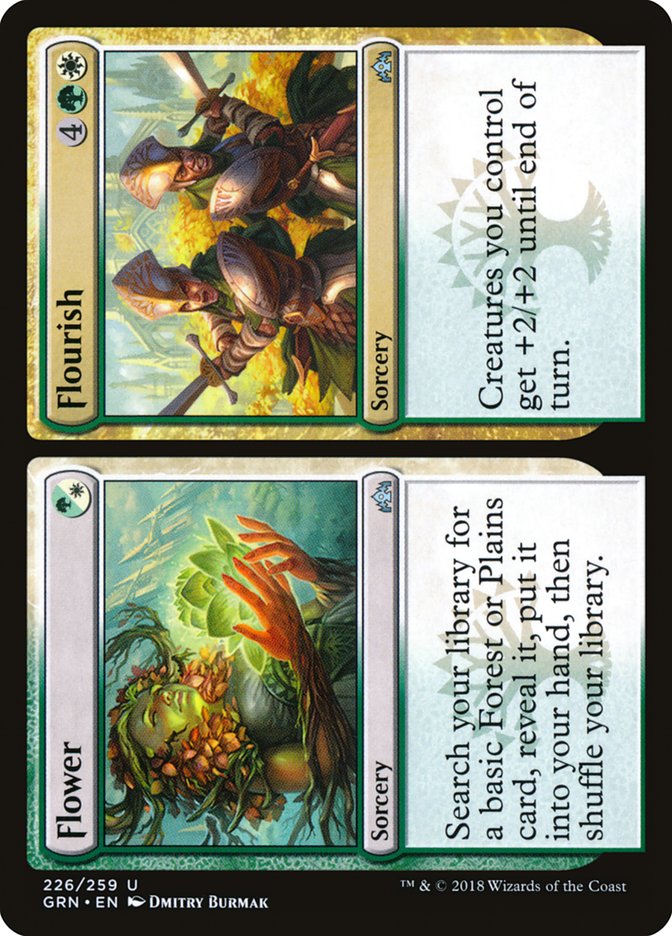 Flower // Flourish [Guilds of Ravnica] Foil
