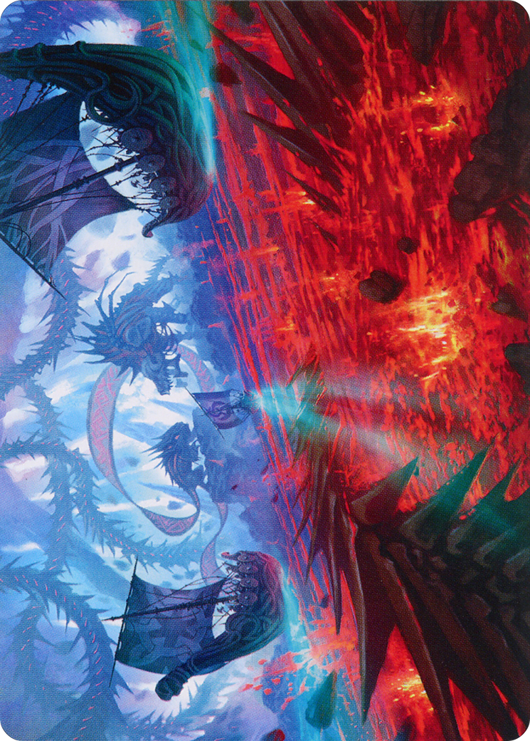 Invasion of Kaldheim // Invasion of Kaldheim  [March of the Machine Art Series] (Borderless)