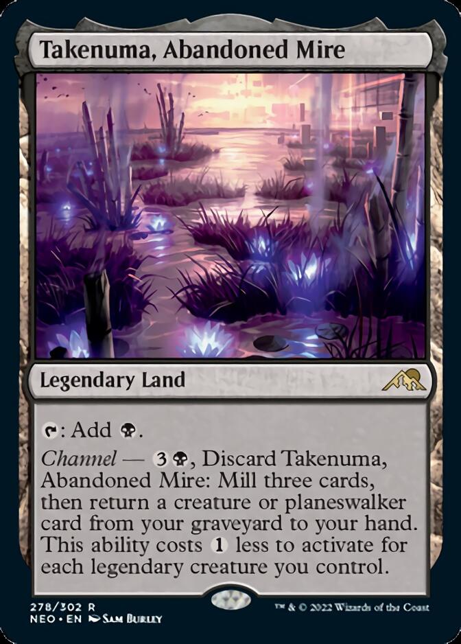 Takenuma, Abandoned Mire [Kamigawa: Neon Dynasty] Foil