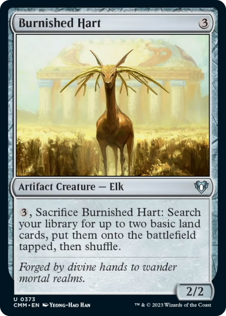 Burnished Hart [Commander Masters] Foil
