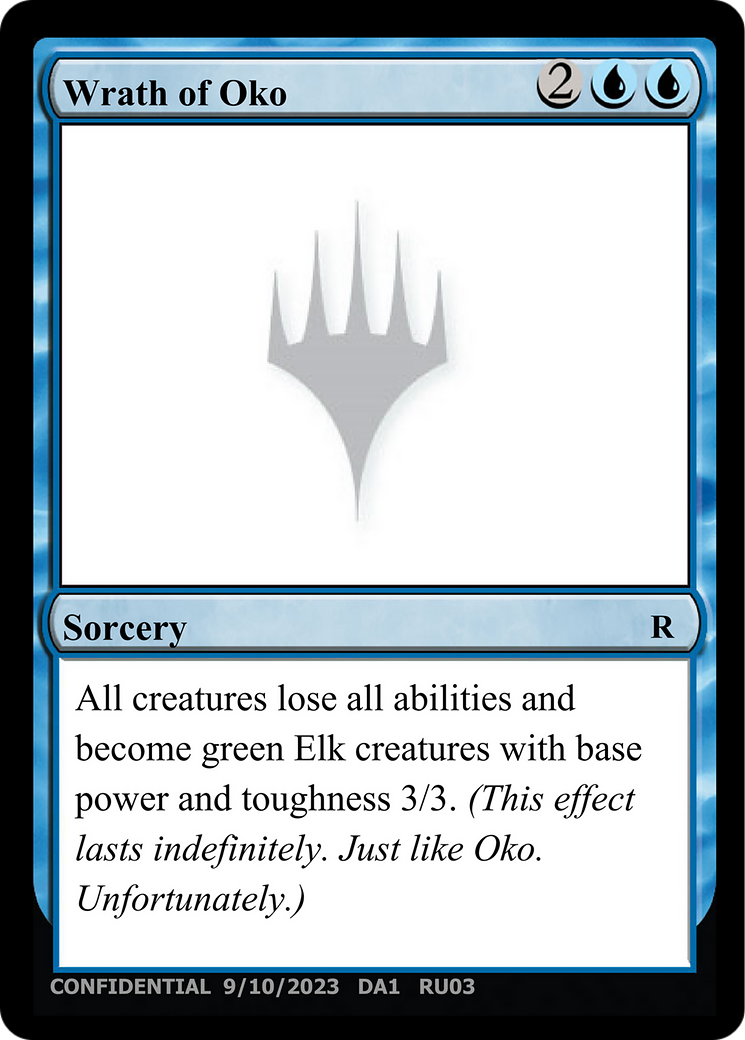 Wrath of Oko  [Unknown Event]