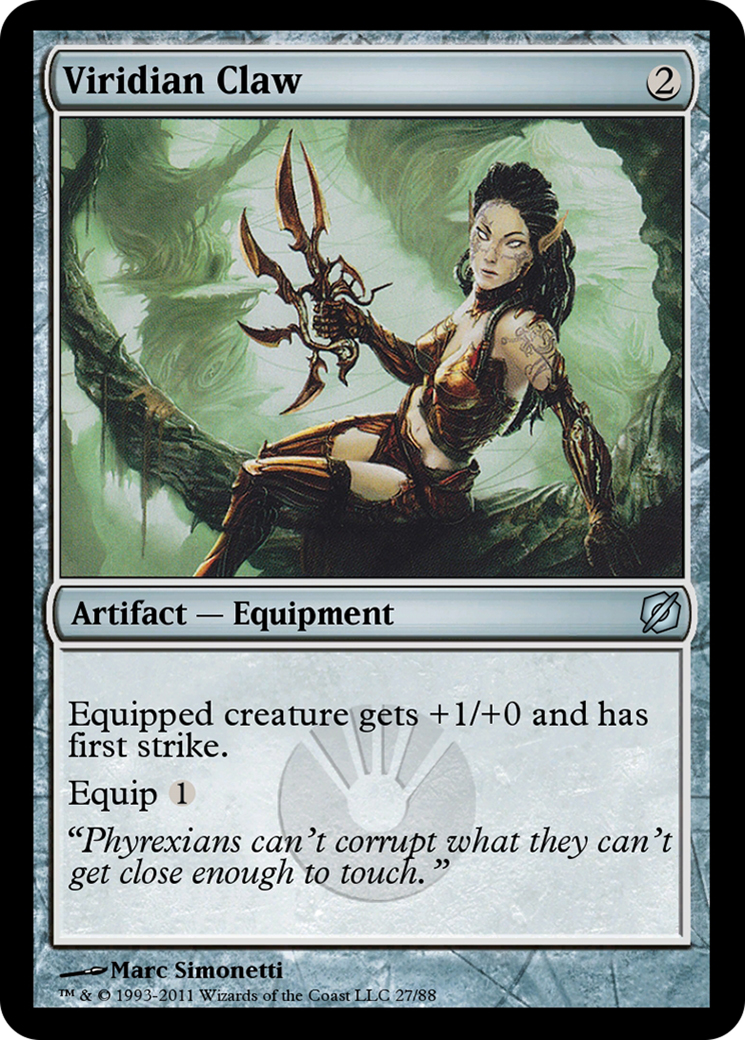 Viridian Claw  [Duel Decks: Mirrodin Pure vs. New Phyrexia]