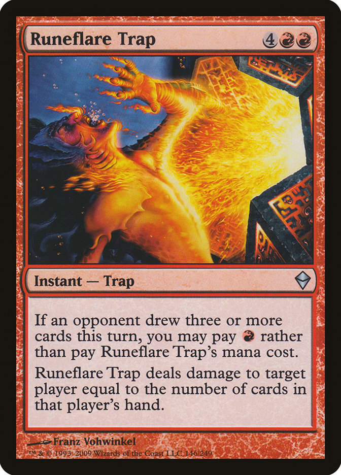 Runeflare Trap [Zendikar] Foil
