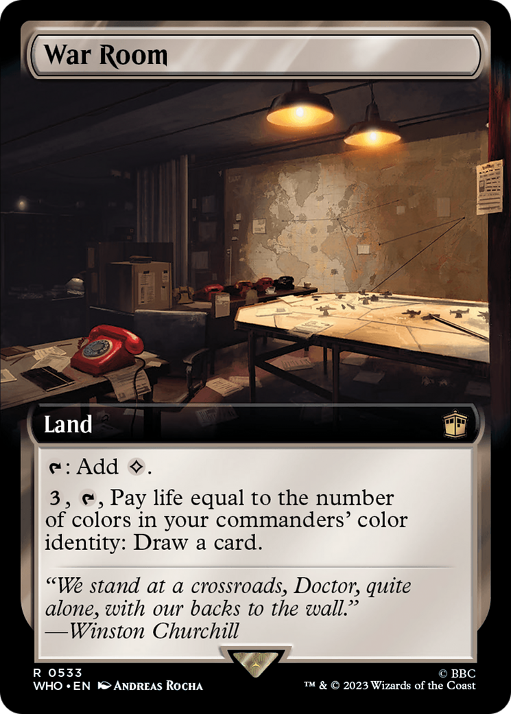 War Room (Extended Art) [Doctor Who] Foil