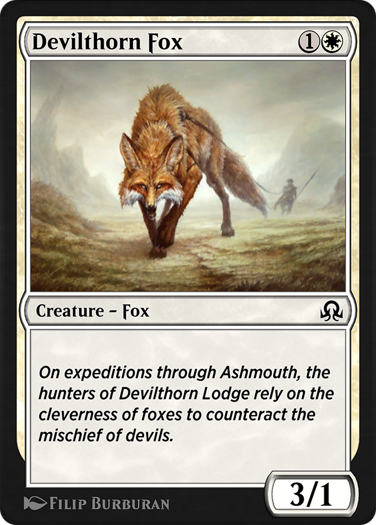 Devilthorn Fox  [Shadows over Innistrad Remastered]