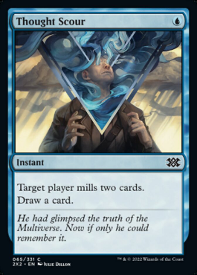 Thought Scour [Double Masters 2022] Foil