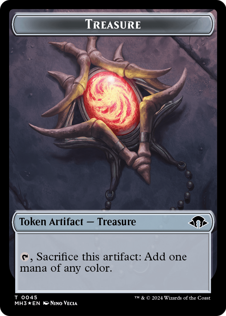 Treasure  [Modern Horizons 3 Tokens]