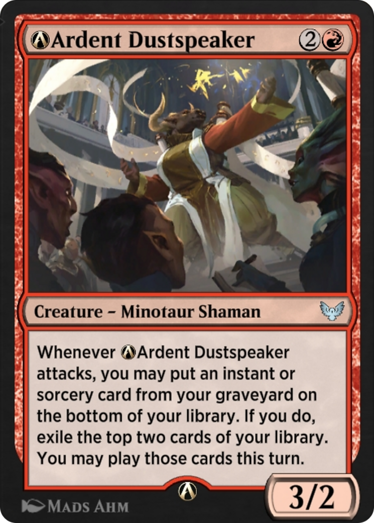 A-Ardent Dustspeaker  [Strixhaven: School of Mages]