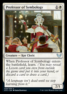Professor of Symbology [Strixhaven: School of Mages] Foil