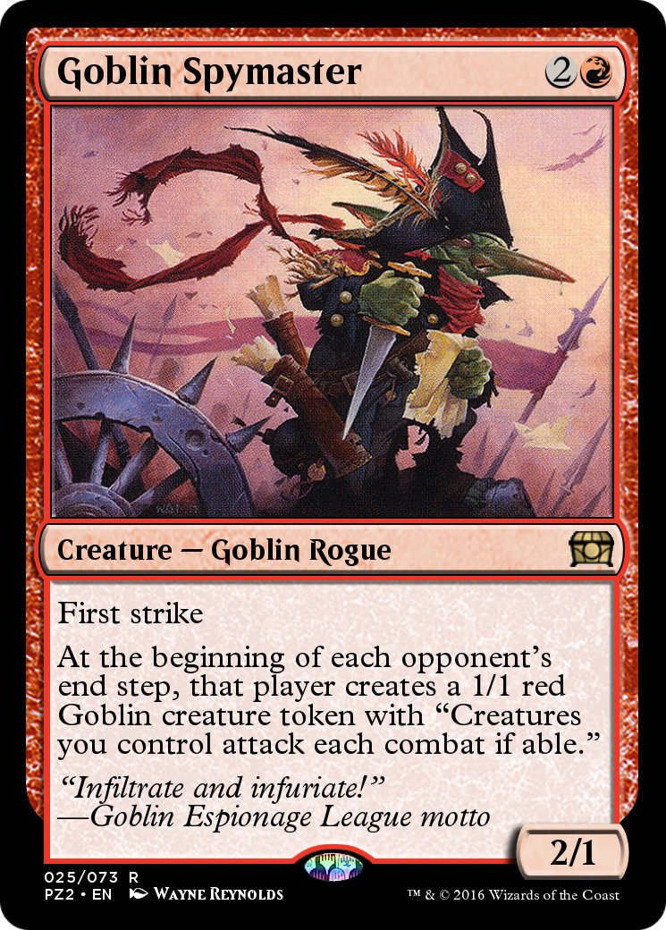 Goblin Spymaster  [Treasure Chest] Foil