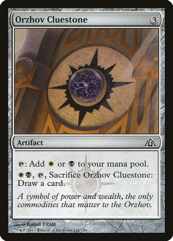 Orzhov Cluestone [Dragon's Maze] Foil