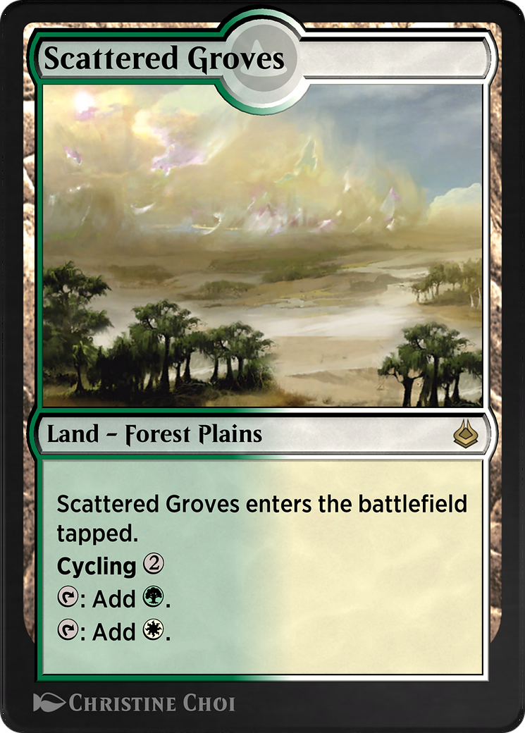 Scattered Groves  [Amonkhet Remastered]