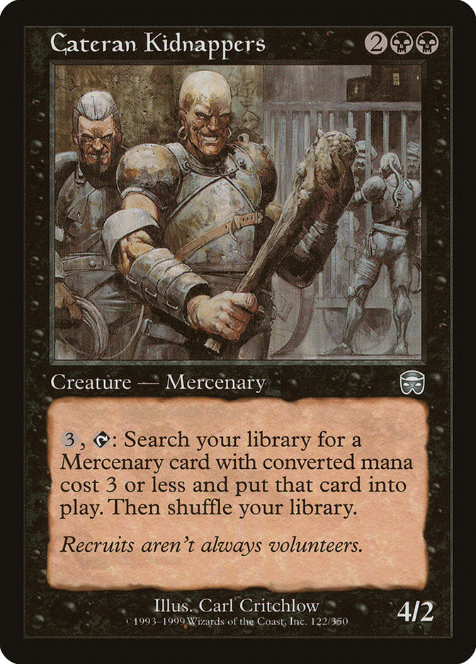 Cateran Kidnappers [Mercadian Masques] Foil