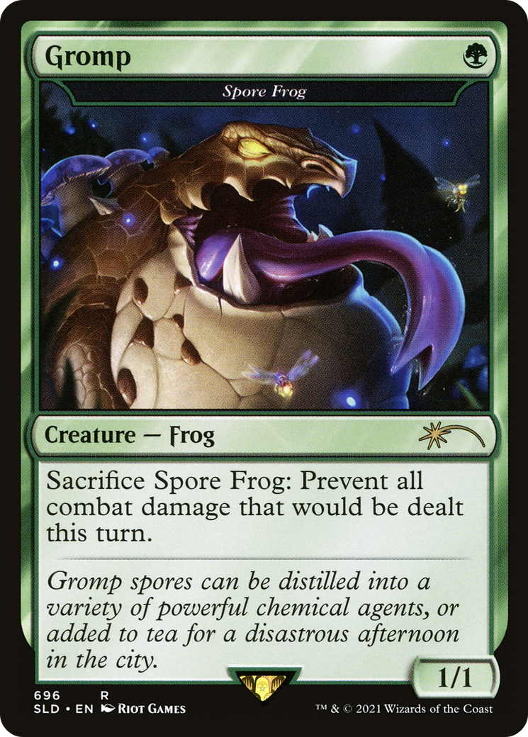 Spore Frog - Gromp [Secret Lair Drop Promos] Foil -1