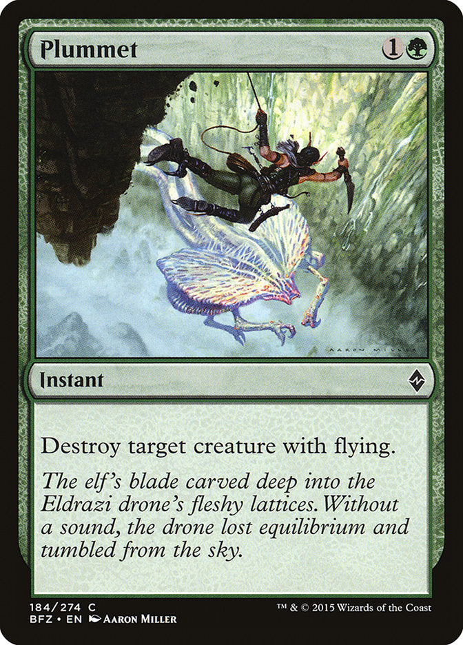 Plummet [Battle for Zendikar] Foil