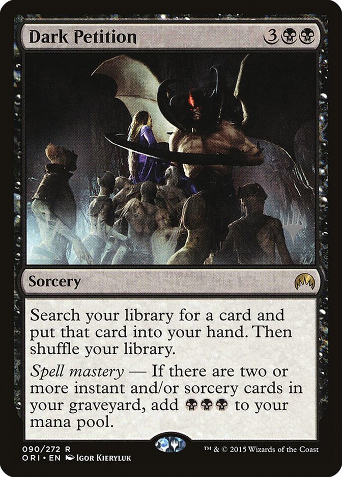 Dark Petition (Promo Pack) [Kaldheim Promos] Foil