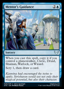 Mentor's Guidance [Strixhaven: School of Mages] Foil