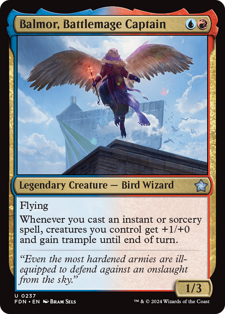 Balmor, Battlemage Captain [Foundations] Foil