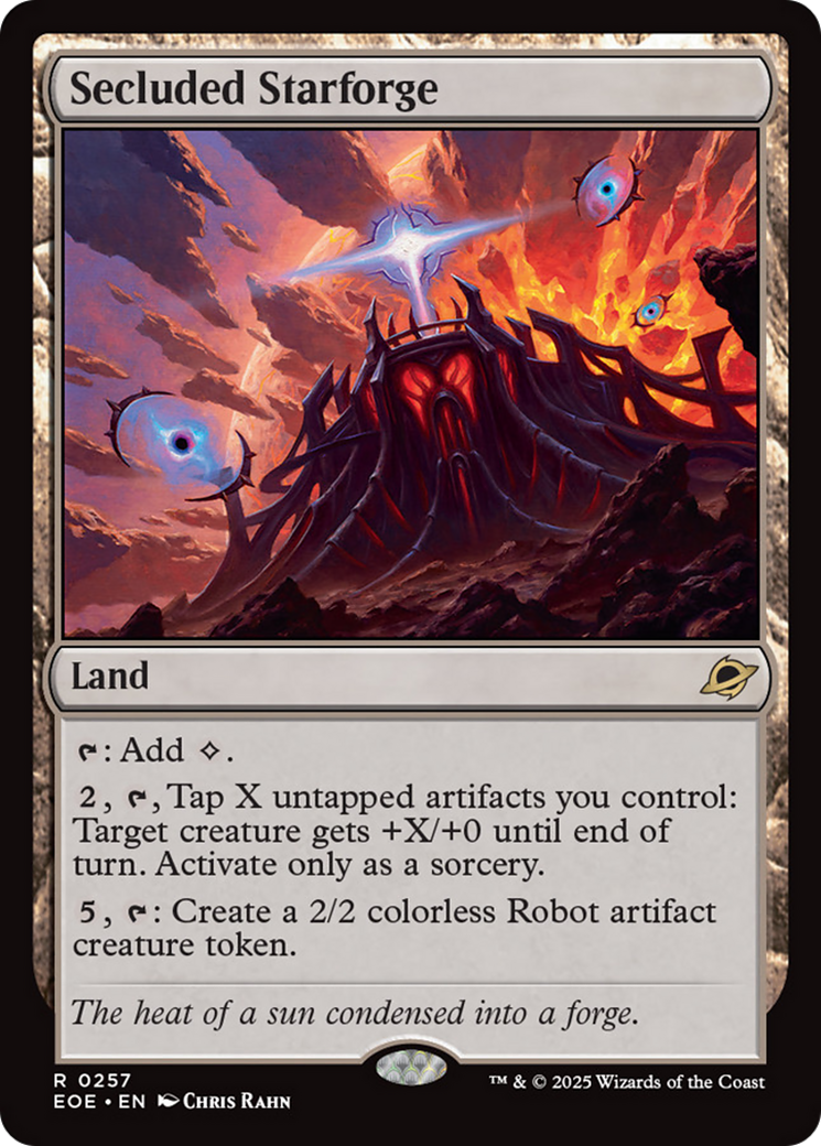 Secluded Starforge [Edge of Eternities] Foil