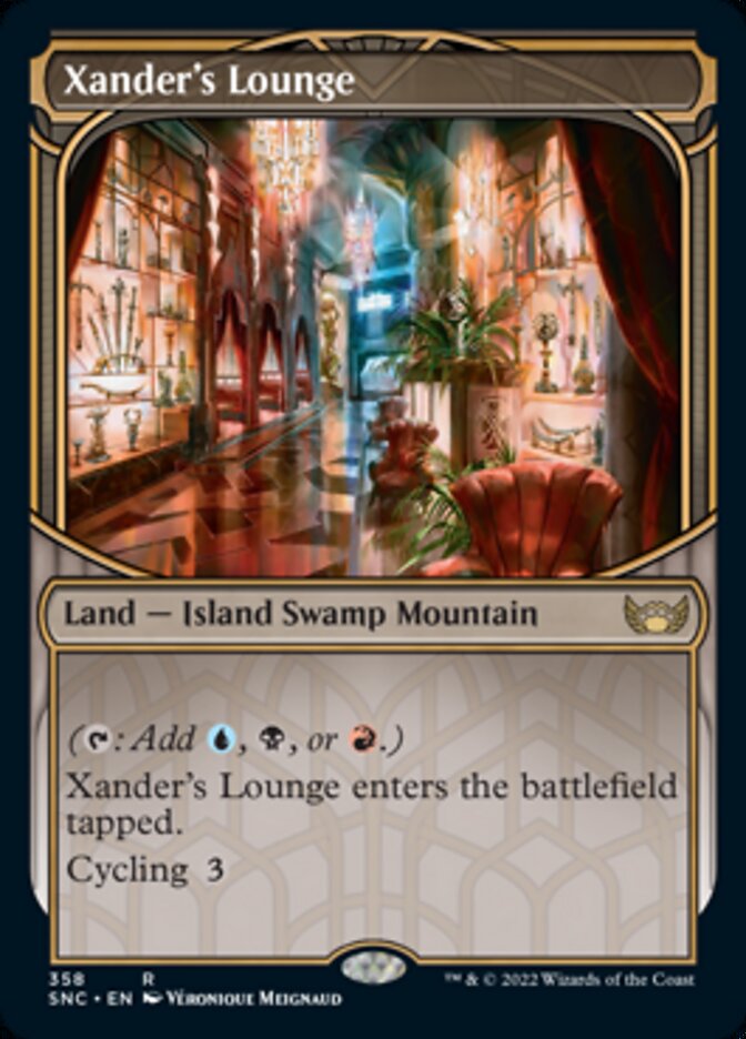 Xander's Lounge (Showcase Skyscraper) [Streets of New Capenna] Foil