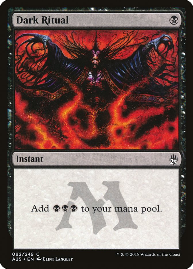 Dark Ritual [Masters 25] Foil