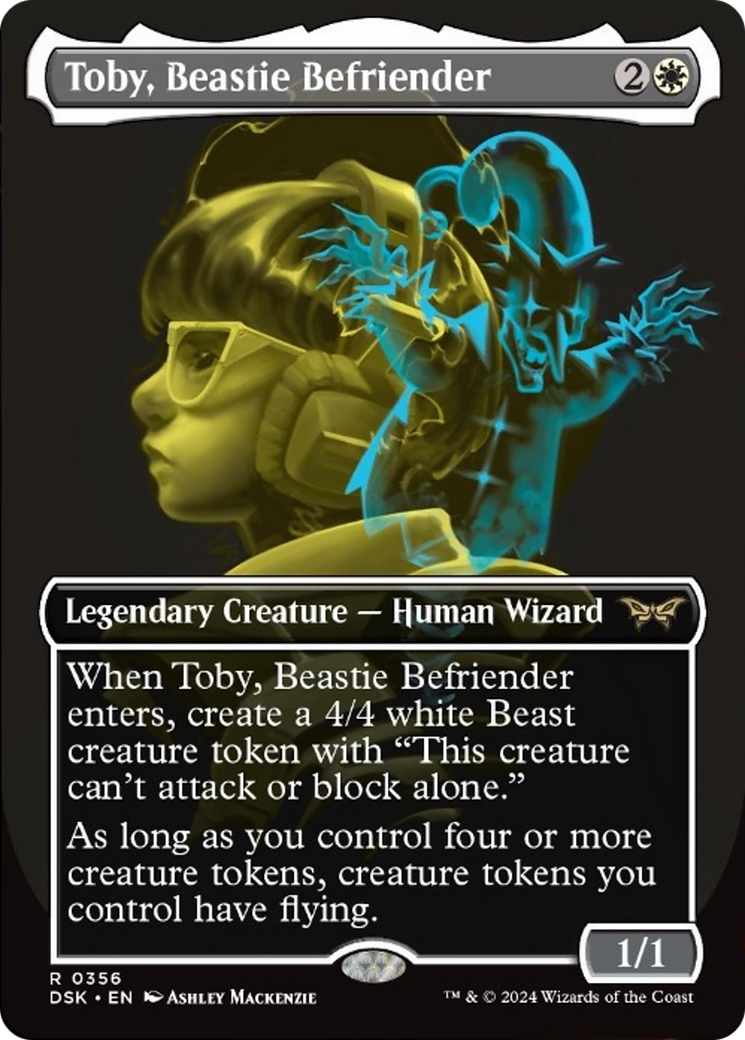 Toby, Beastie Befriender (Showcase) [Duskmourn: House of Horror] Foil