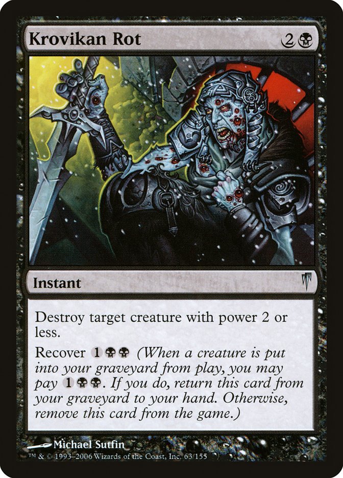 Krovikan Rot [Coldsnap] Foil