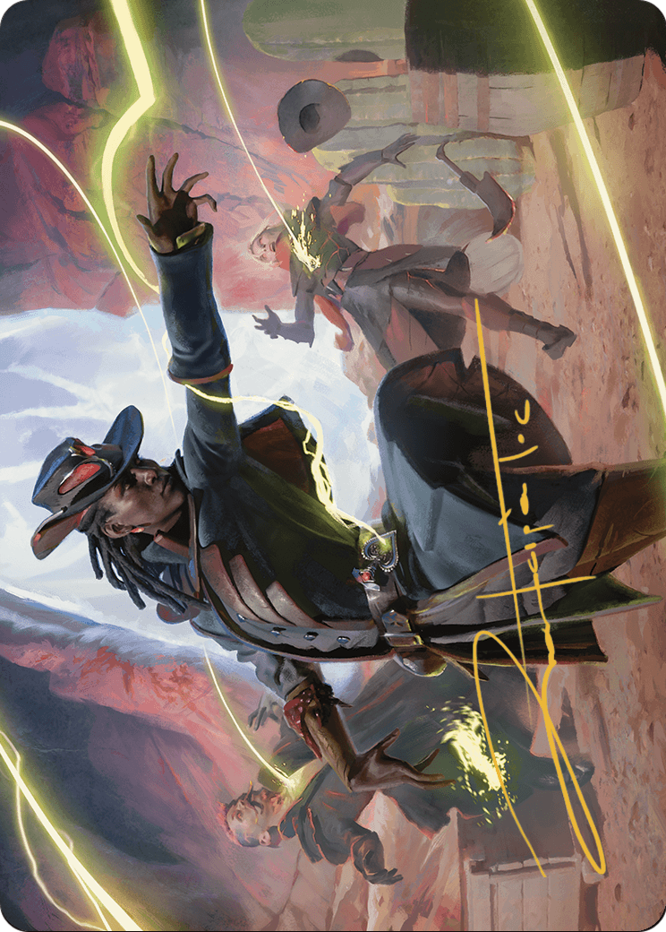 Lilah, Undefeated Slickshot // Lilah, Undefeated Slickshot  [Outlaws of Thunder Junction Art Series] (Borderless)