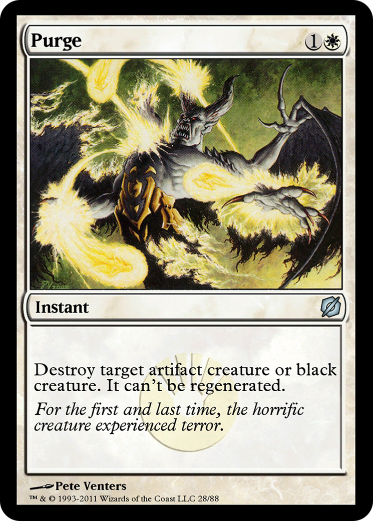 Purge  [Duel Decks: Mirrodin Pure vs. New Phyrexia]