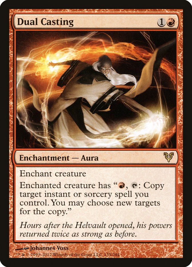 Dual Casting [Avacyn Restored] Foil