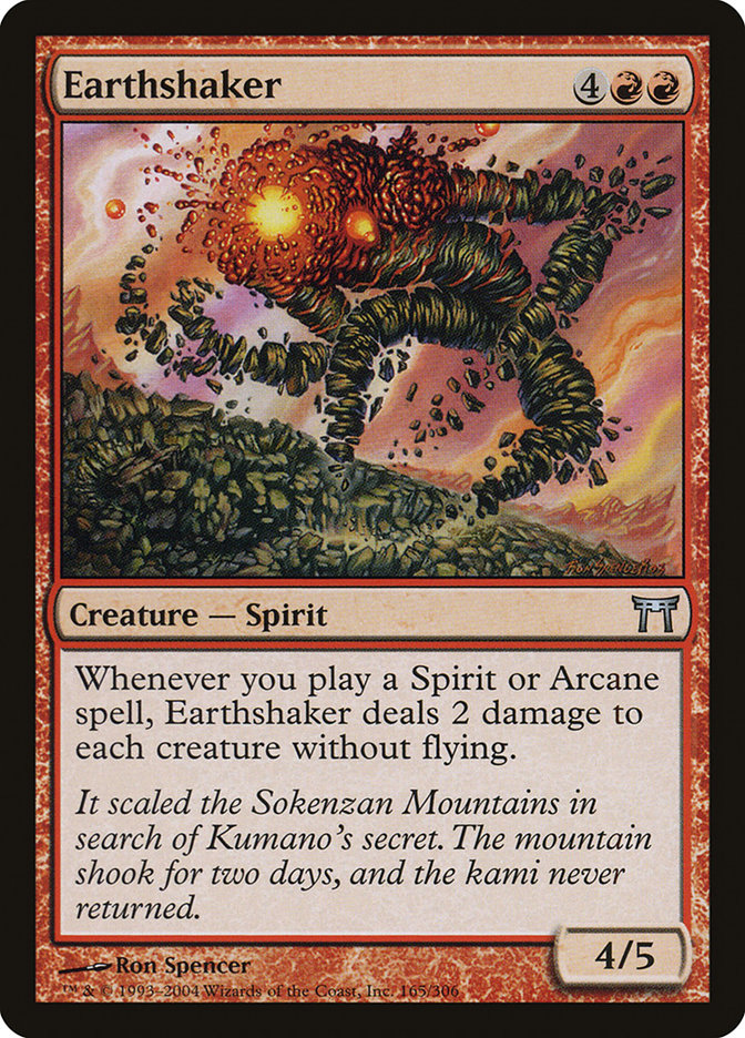 Earthshaker [Champions of Kamigawa] Foil