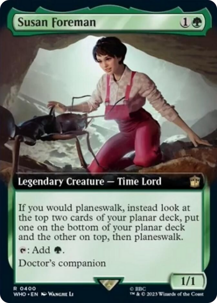 Susan Foreman (Extended Art) [Doctor Who] Foil