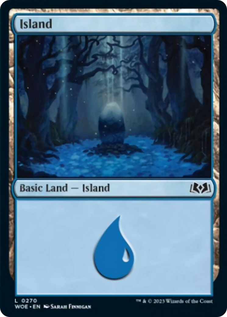Island (0270) [Wilds of Eldraine] Foil