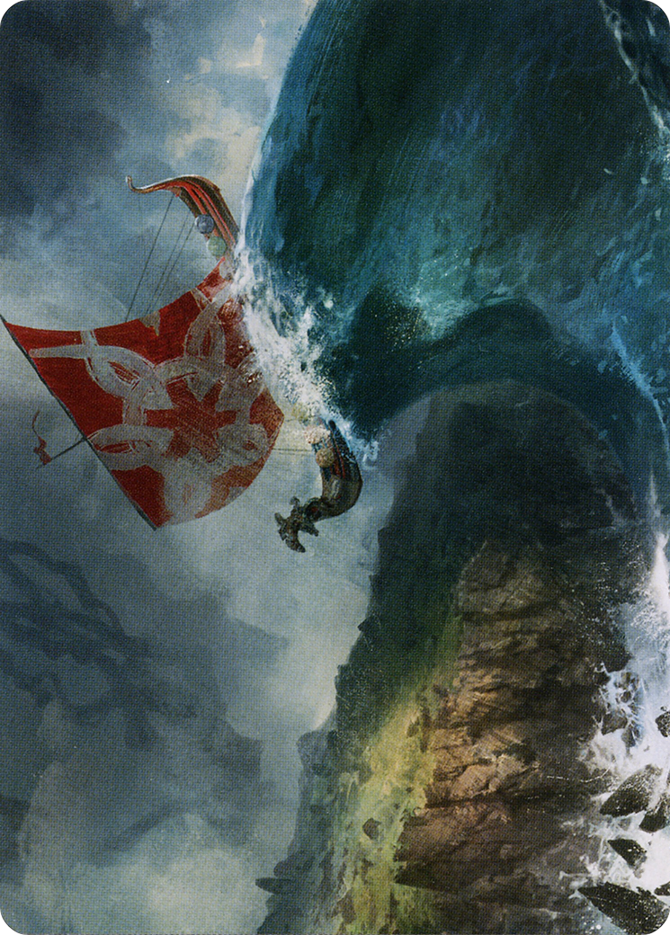 Run Ashore // Run Ashore  [Art Series: Kaldheim] (Borderless)