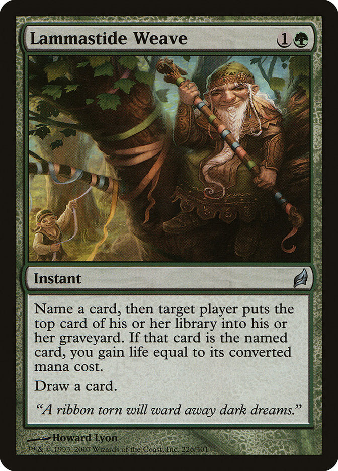 Lammastide Weave [Lorwyn] Foil