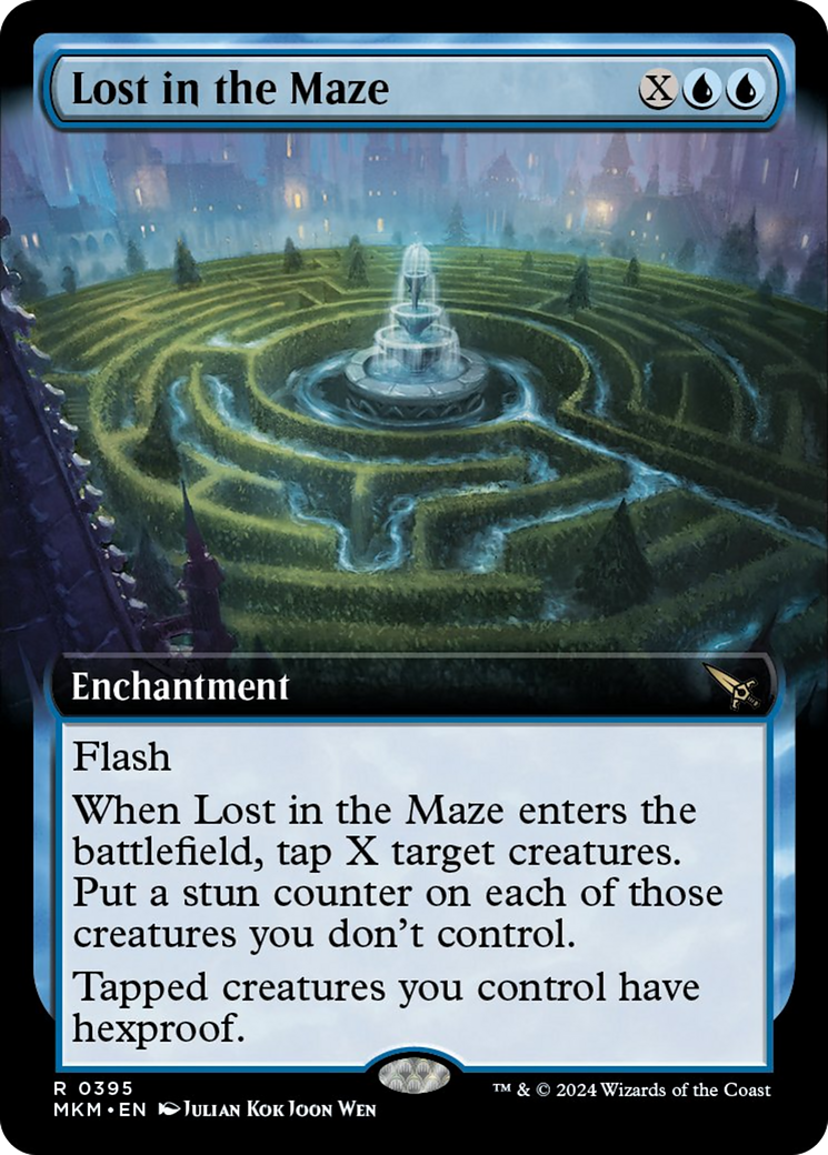 Lost in the Maze (Extended Art) [Murders at Karlov Manor] Foil