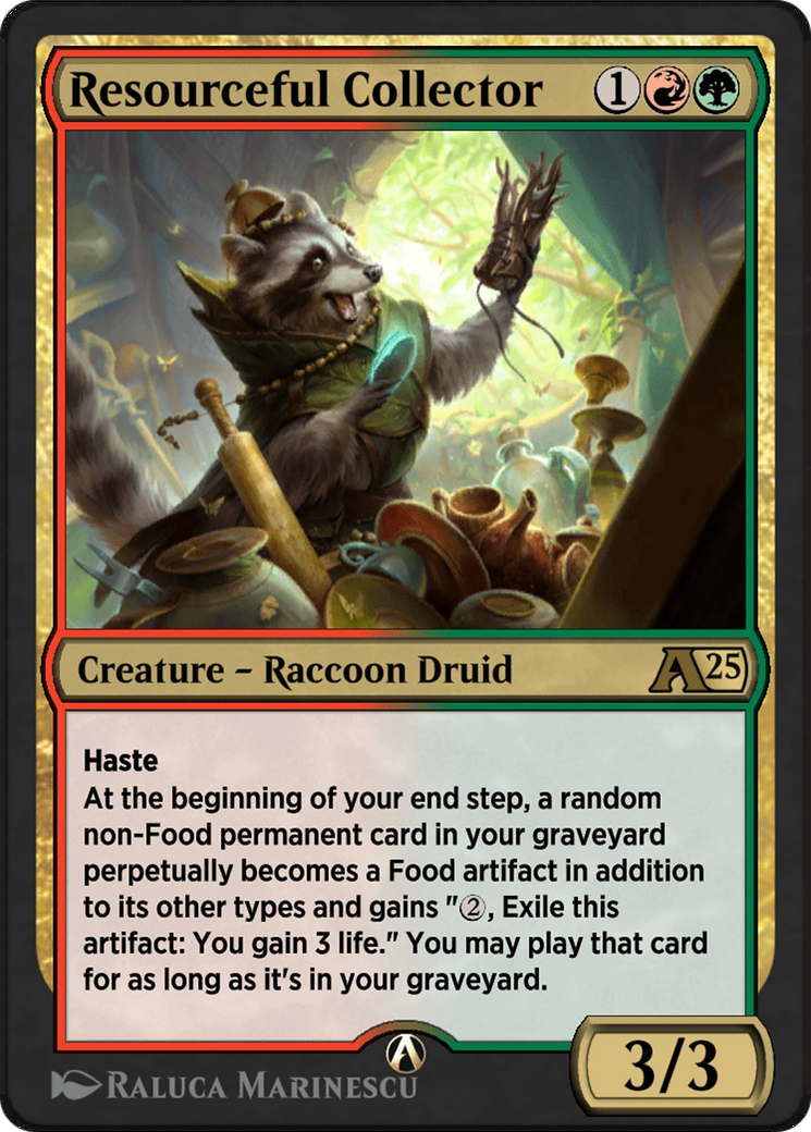 Resourceful Collector  [Alchemy: Bloomburrow]