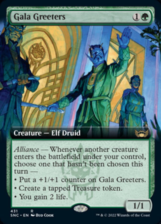 Gala Greeters (Extended Art) [Streets of New Capenna] Foil