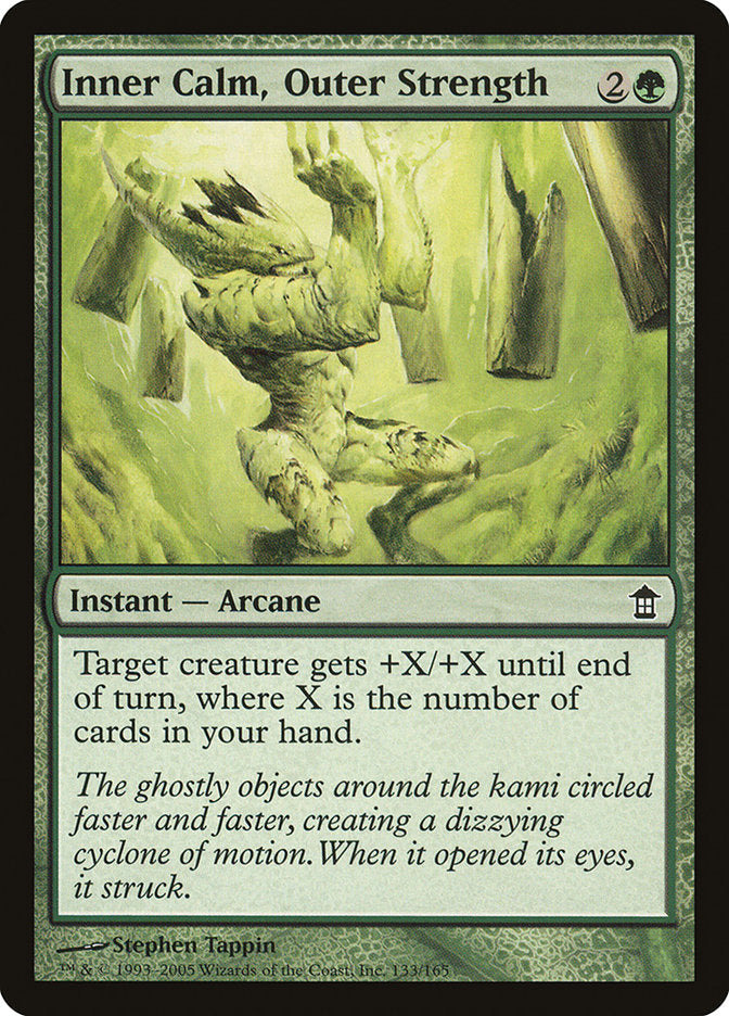 Inner Calm, Outer Strength [Saviors of Kamigawa] Foil