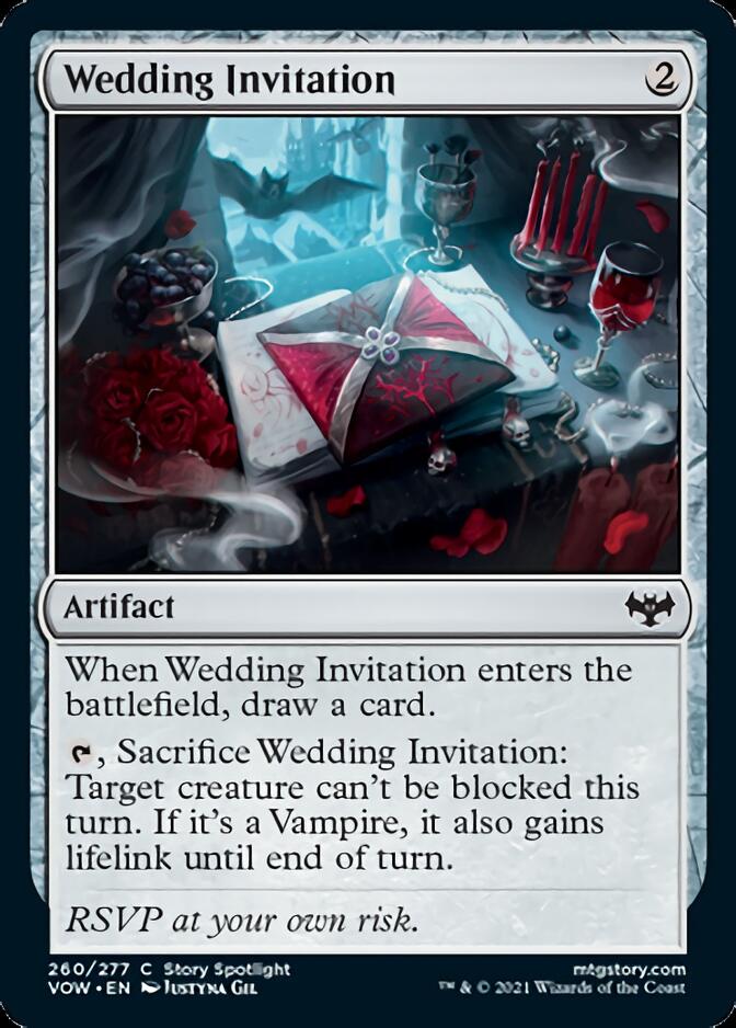Wedding Invitation [Innistrad: Crimson Vow] Foil