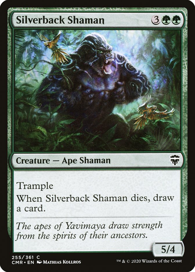 Silverback Shaman [Commander Legends] Foil