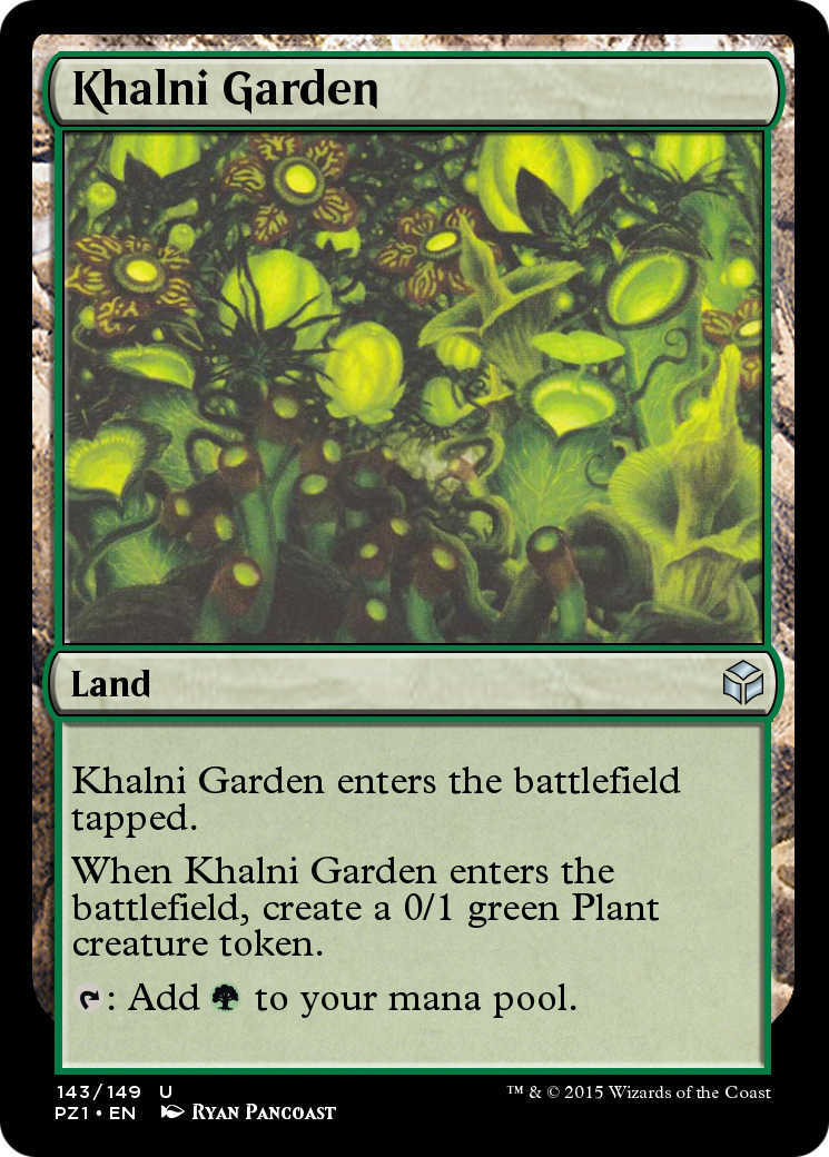Khalni Garden  [Legendary Cube Prize Pack]