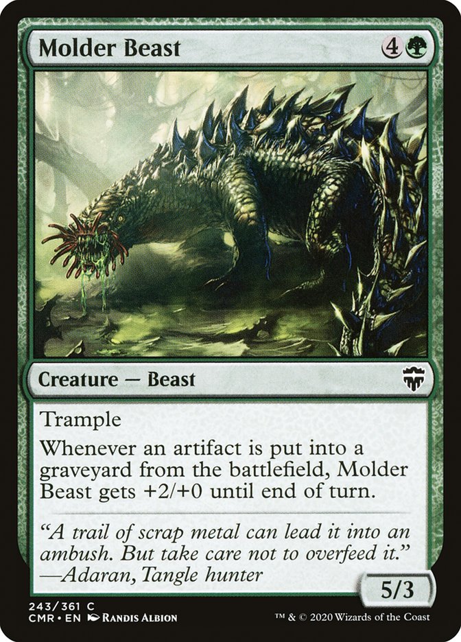 Molder Beast [Commander Legends] Foil
